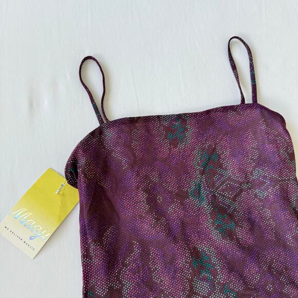 Maaji One Piece Reversible Swimsuit Floral Print Size S NWT - Picture 6 of 6